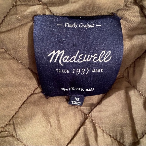 Army Green Quilted Jacket - Picture 3 of 7